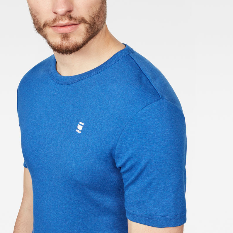 G-Star RAW® Daplin T-Shirt Medium blue detail shot