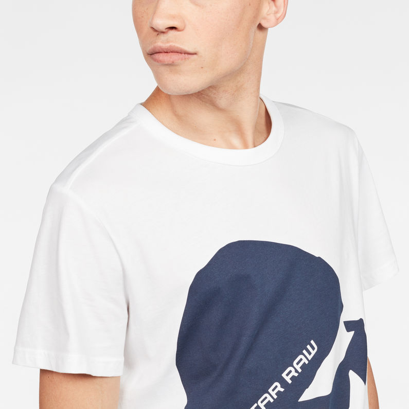 G-Star RAW® 11 T-Shirt White detail shot