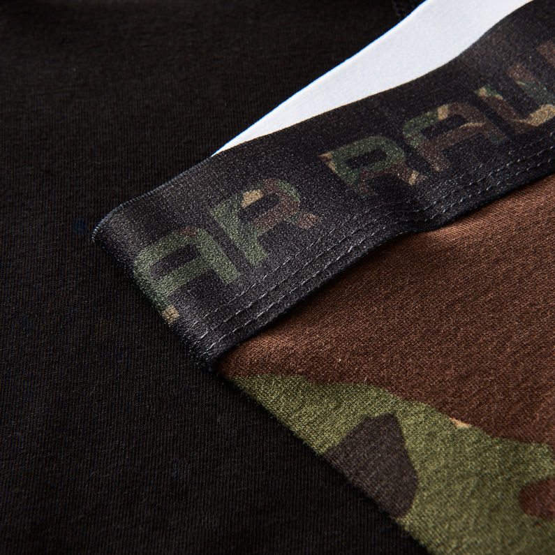 G-Star RAW® Classic Trunk Camo 2-Pack Black fabric shot