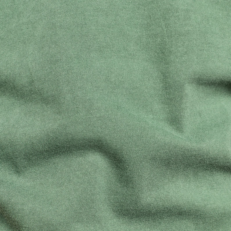 G-STAR® Joosa V-Neck Dress Verde fabric shot