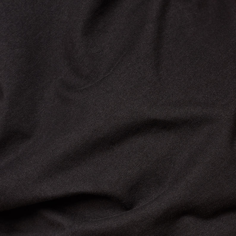 G-STAR® Joosa V-Neck Dress Black fabric shot