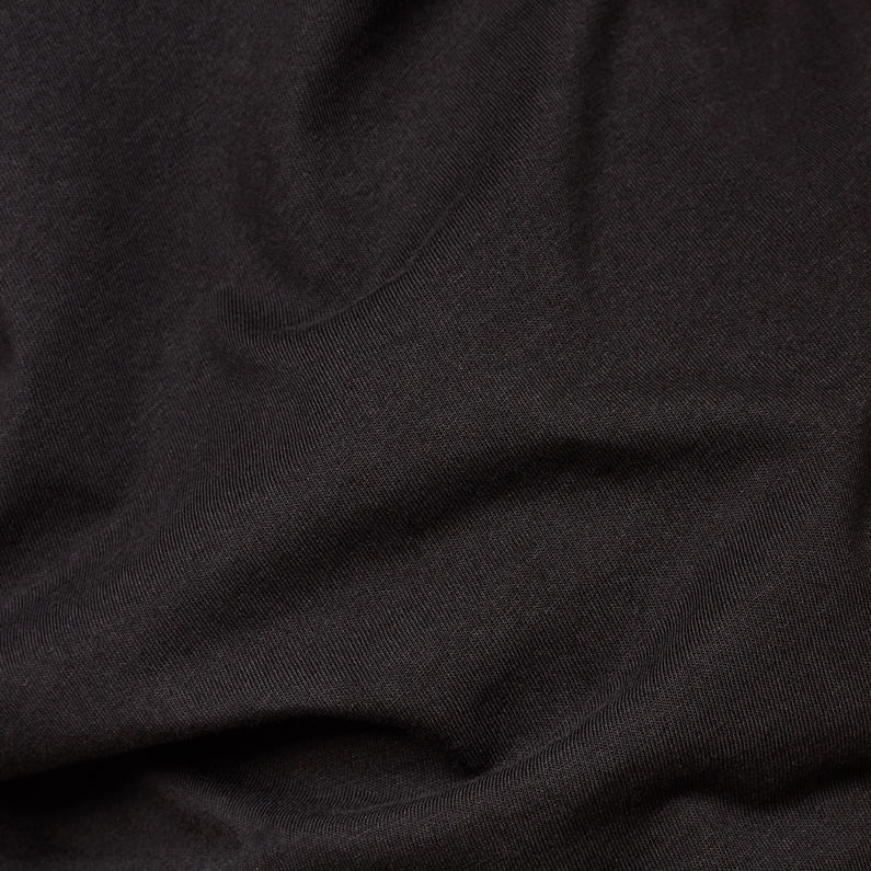 G-Star RAW® Joosa V-Neck Dress Noir fabric shot
