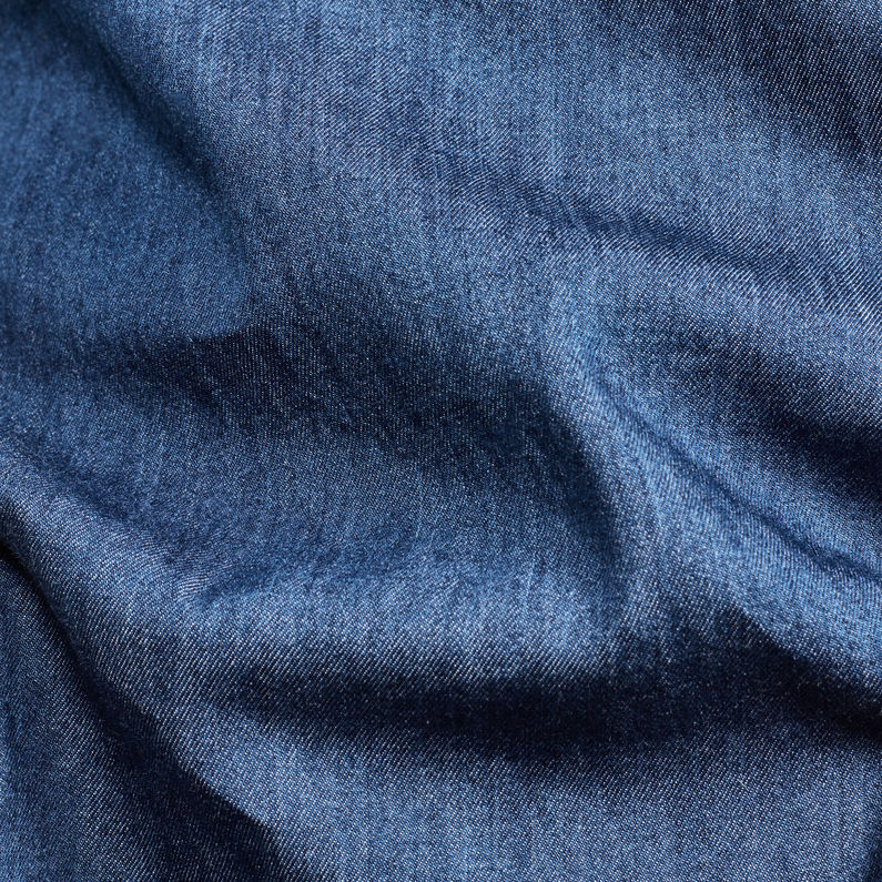 G-Star RAW® Tacoma Dress Midden blauw fabric shot