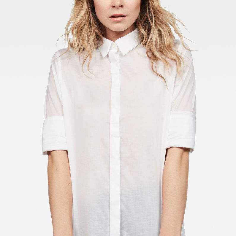 G-Star RAW® Deline Boyfriend Shirt Weiß