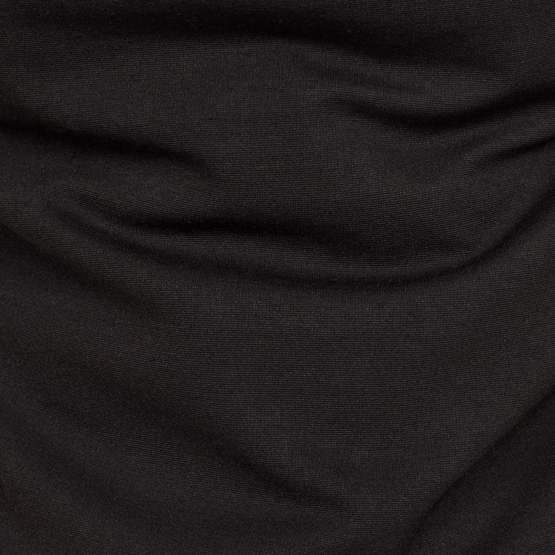G-Star RAW® Silber Cropped T-Shirt Black fabric shot