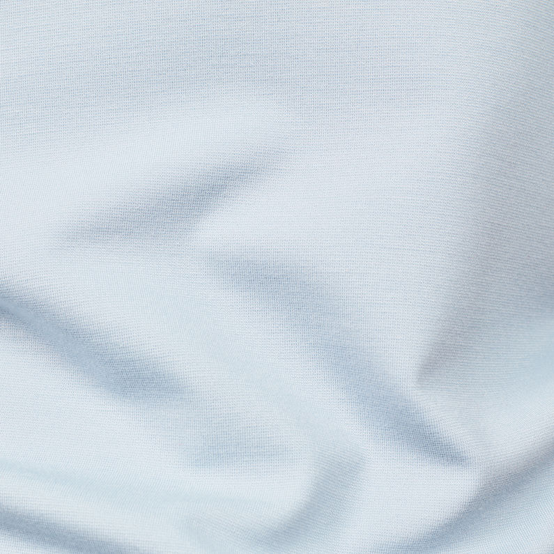G-Star RAW® Silber Cropped T-Shirt Light blue fabric shot