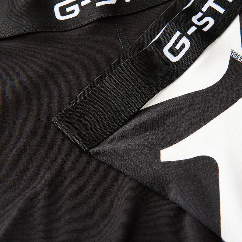 G-Star RAW® Tach Trunk Pattern 2-Pack Black detail shot