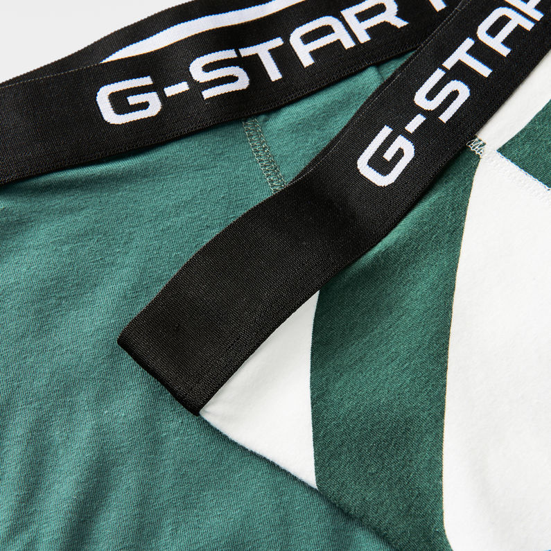 G-STAR® Tach Trunk Pattern 2-Pack Green detail shot