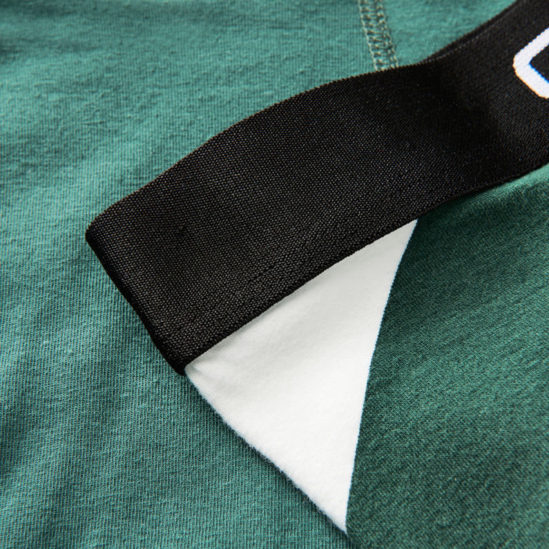 G-Star RAW® Tach Trunk Pattern 2-Pack Green fabric shot