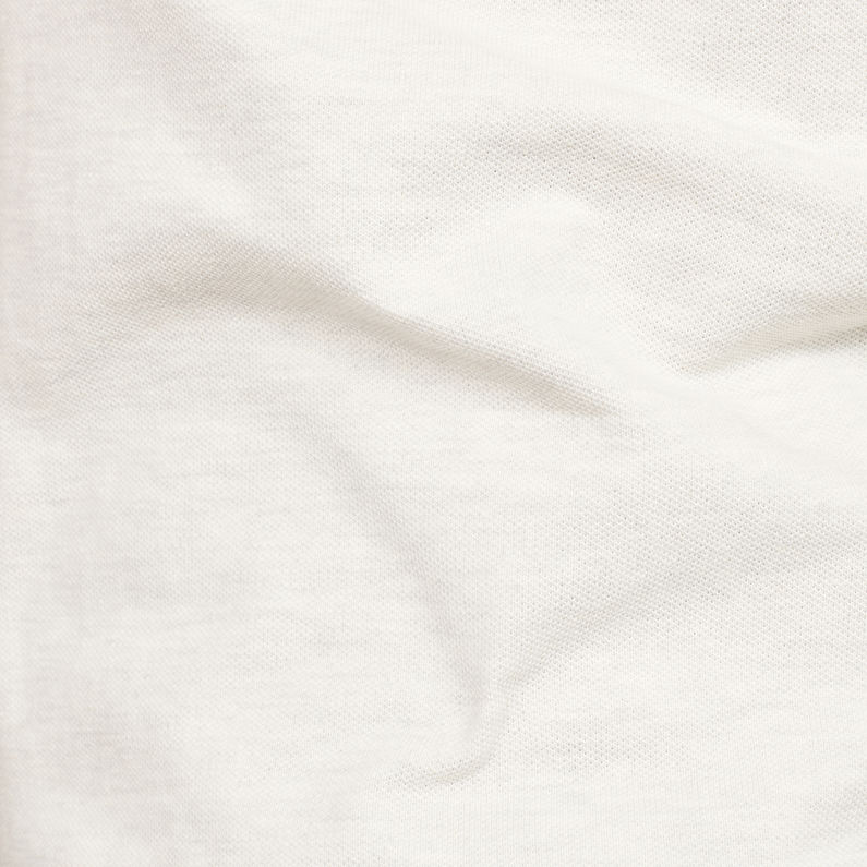 G-Star RAW® 28 Art Polo White fabric shot