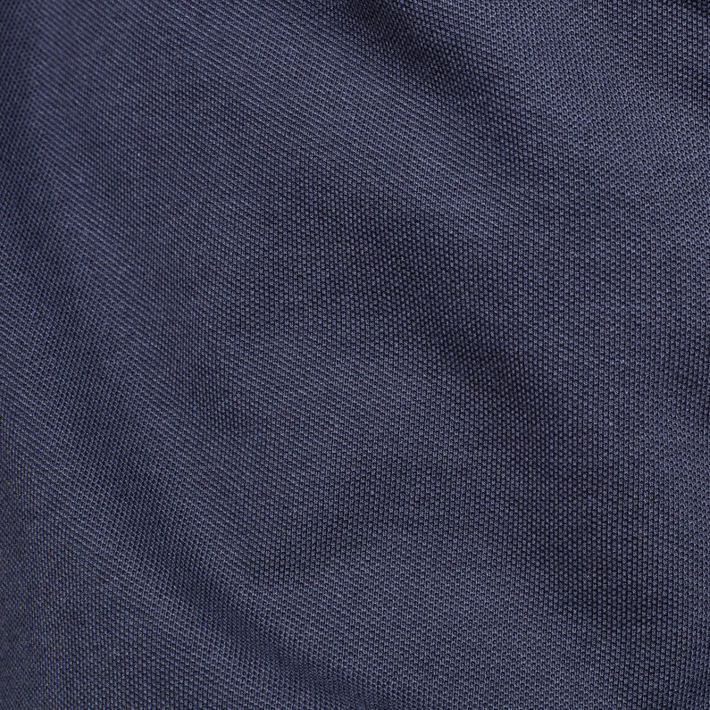G-Star RAW® 29 Art Polo Dark blue fabric shot