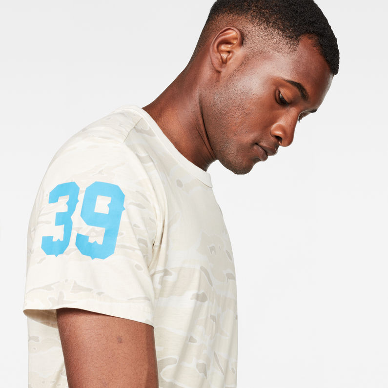 G-Star RAW® Tertil T-Shirt White detail shot