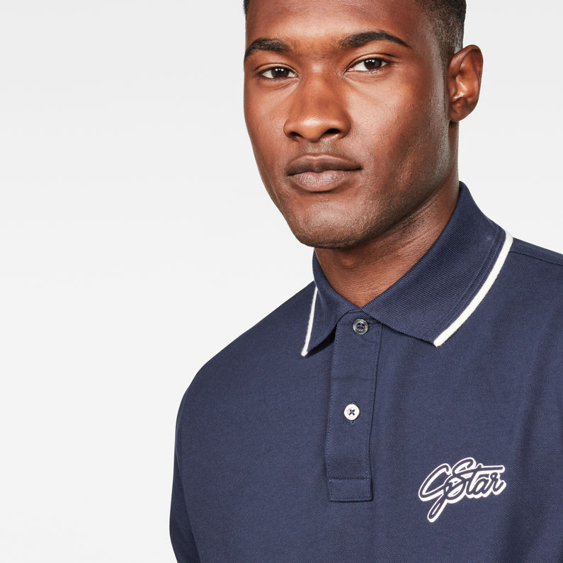 G-Star RAW® 28 Art Polo Donkerblauw