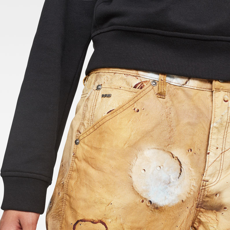 G-Star RAW® G-Star Elwood 5622 3D Mid waist Boyfriend Color Jeans Brown