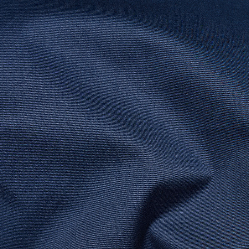 G-Star RAW® Strett Coach Overshirt Azul oscuro fabric shot