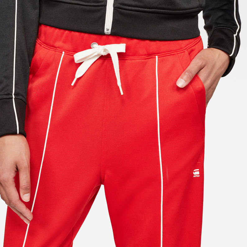 G-Star RAW® Lanc Skinny Trackpants Red detail shot