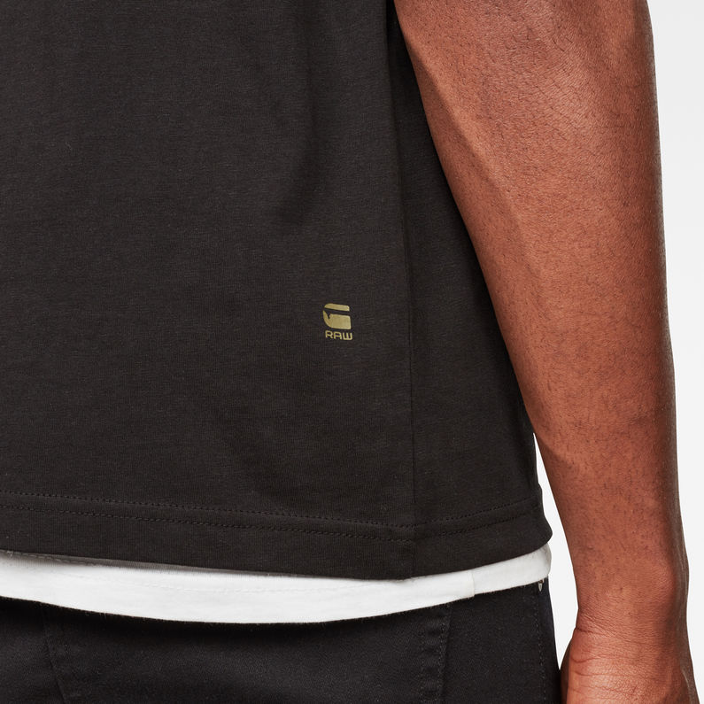 G-Star RAW® Tairi T-Shirt Black detail shot