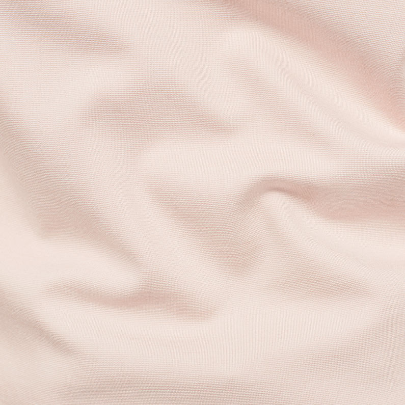 G-Star RAW® Silber Cropped T-Shirt Pink fabric shot