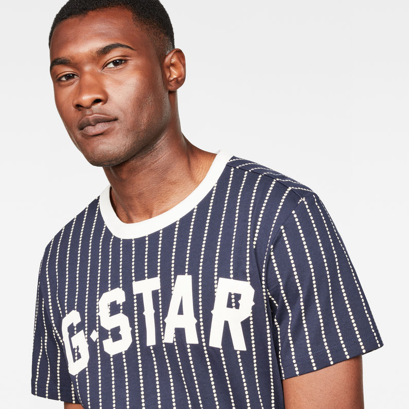 G-Star RAW® 05 Wabash T-Shirt Dark blue detail shot