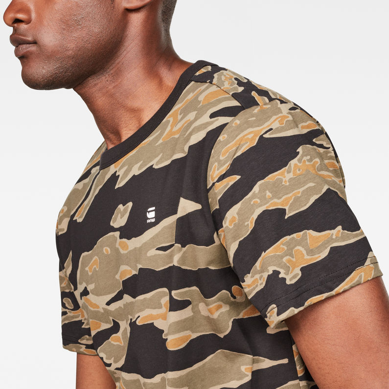 G-Star RAW® Tertil T-Shirt Green detail shot