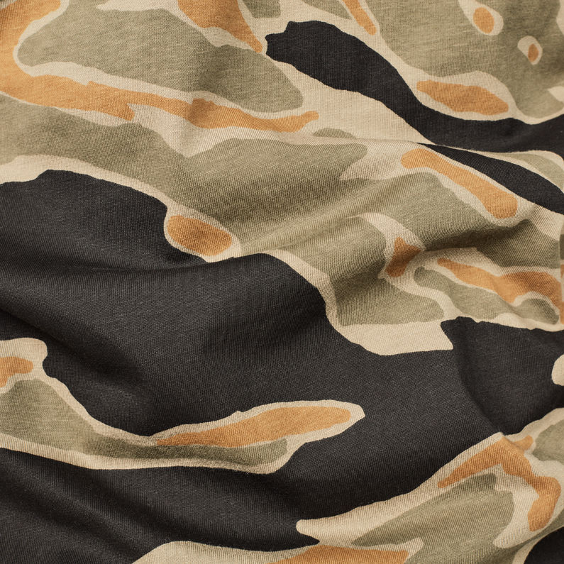 G-Star RAW® Tertil T-Shirt Green fabric shot