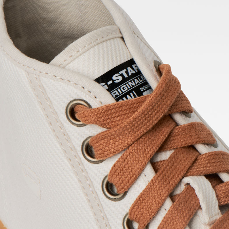 G-Star RAW® Rovulc Mid Sneaker Weiß detail