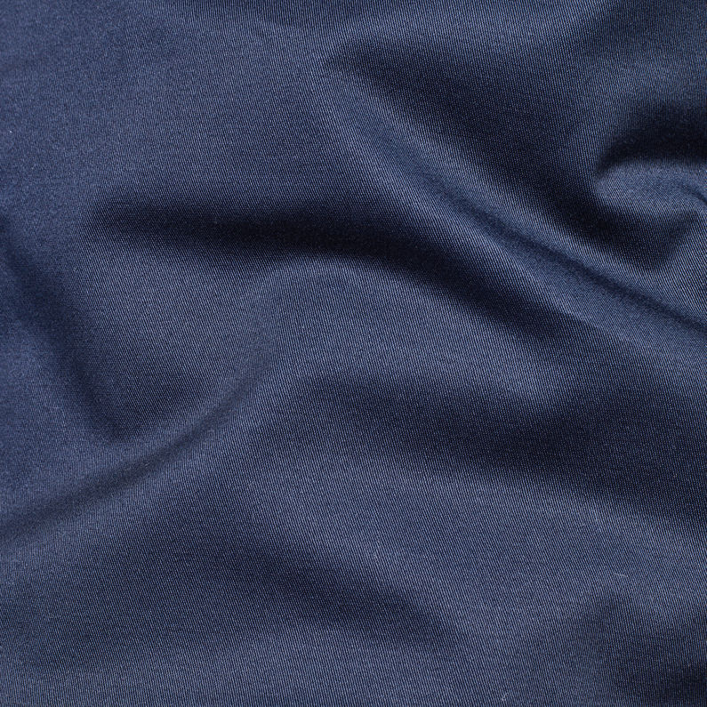 G-Star RAW® Rackam Utility Tone-Mix Overshirt Bleu foncé fabric shot
