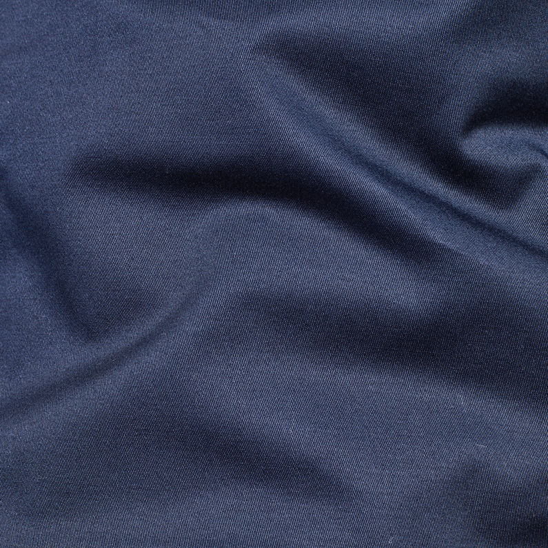 G-Star RAW® Rackam Utility Tone-Mix Overshirt Dunkelblau fabric shot