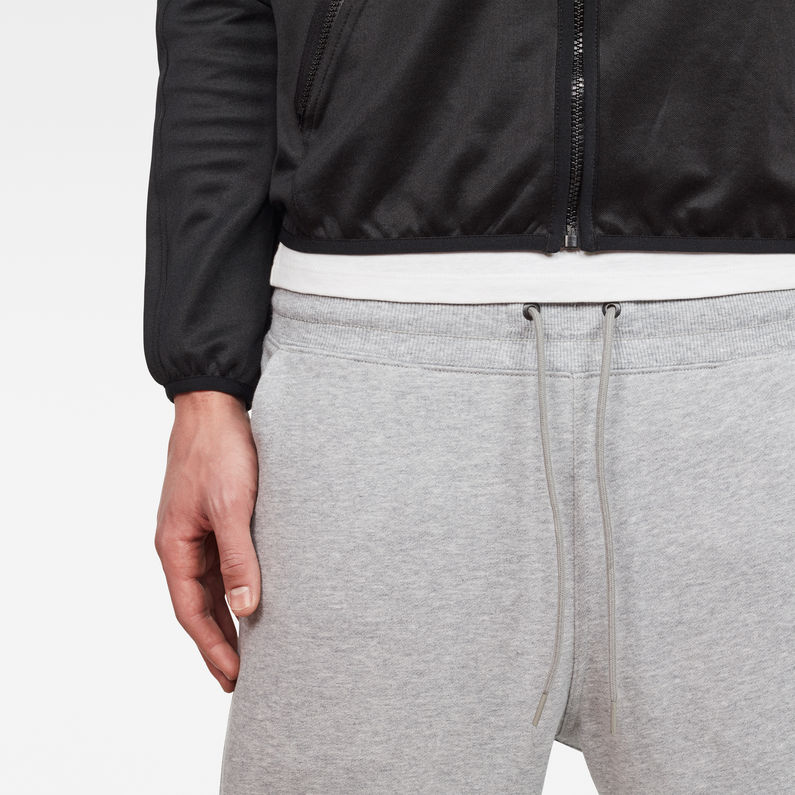 G-Star RAW® Doax 3D Tapered Sweatpants Grey detail shot