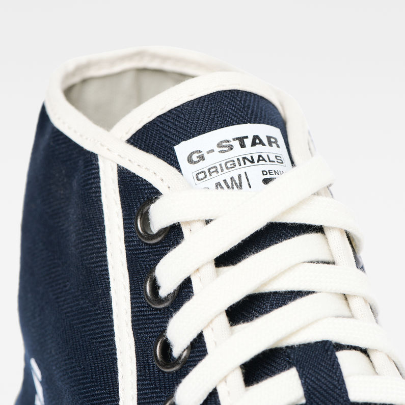 G-STAR® Rovulc HB Mid Sneakers 다크 블루 detail