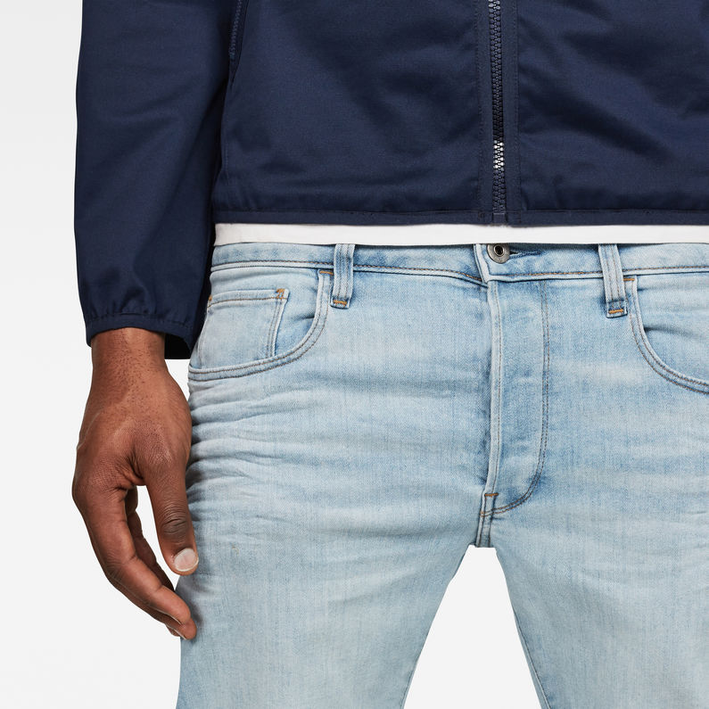 G-Star RAW® 3301 Deconstructed Slim Jeans Hellblau