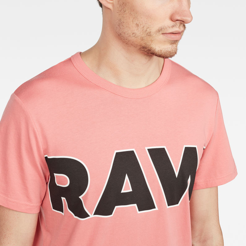 G-Star RAW® Fama T-Shirt Rose detail shot