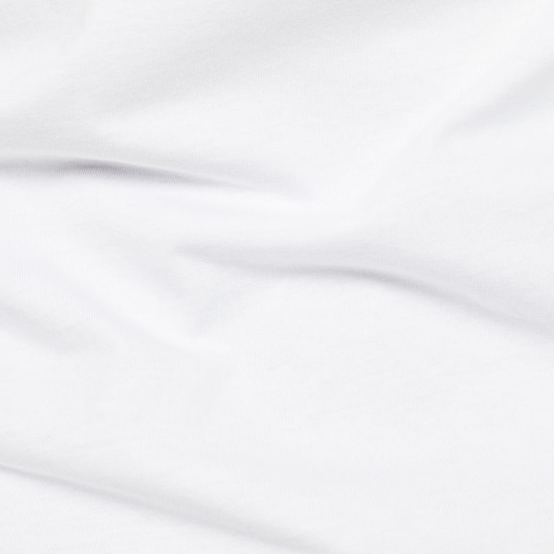 G-Star RAW® Raw Correct Hyce T-Shirt Wit fabric shot