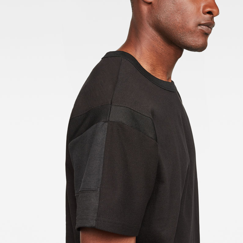 G-Star RAW® Motac-X Loose T-Shirt Black detail shot