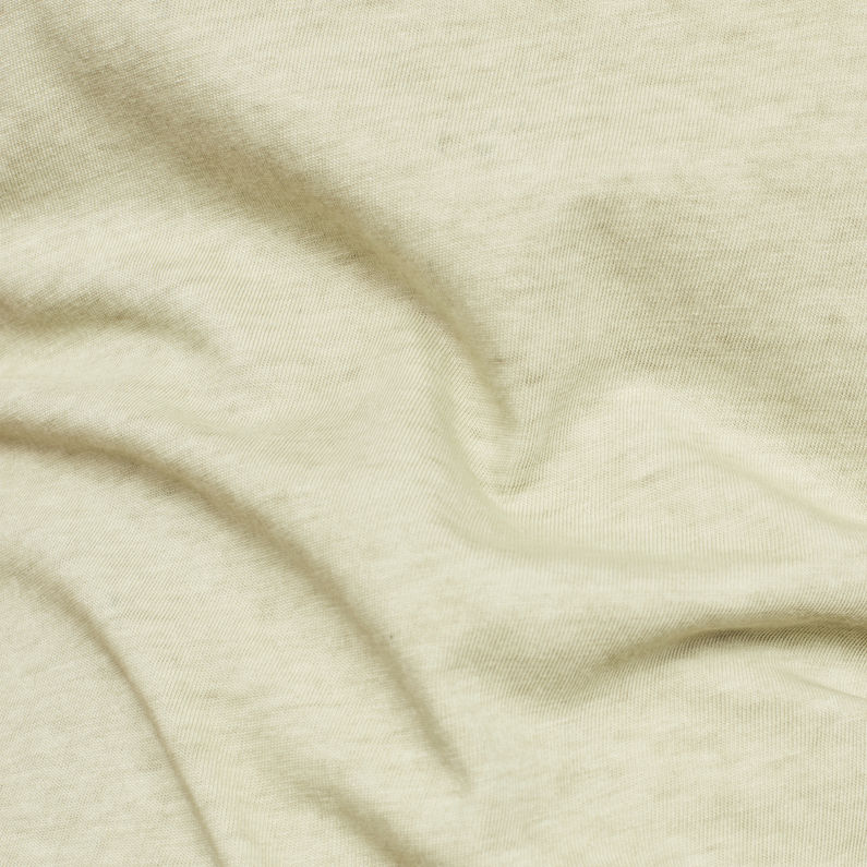 G-Star RAW® Teri Slim T-Shirt Green fabric shot