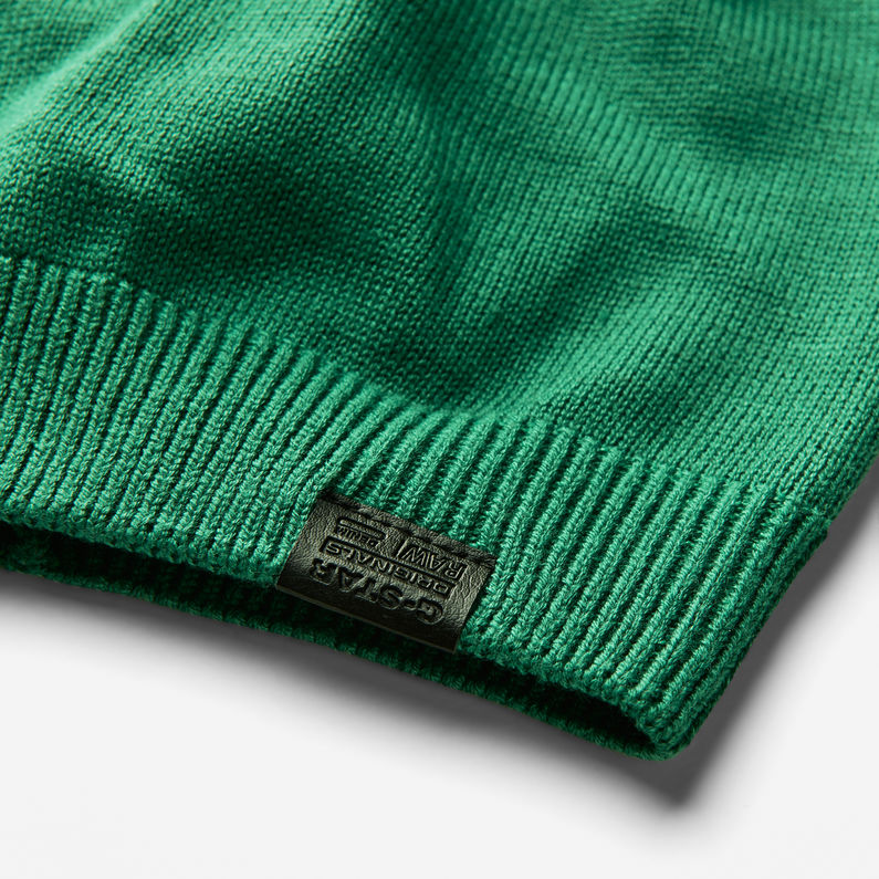 G-STAR® Iljun Beanie Green detail shot buckle