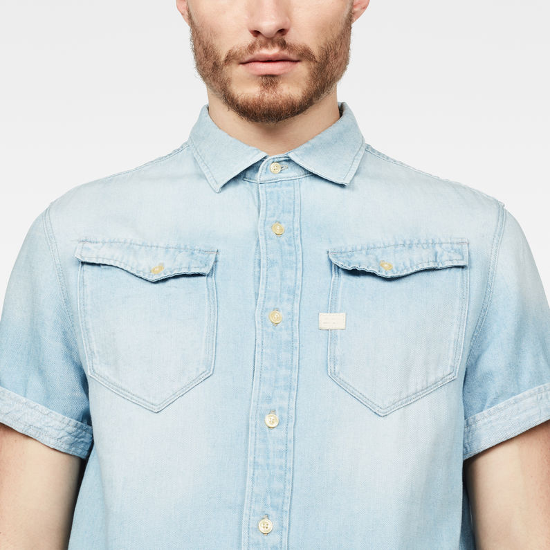 G-Star RAW® 3301 Straight Shirt Light blue