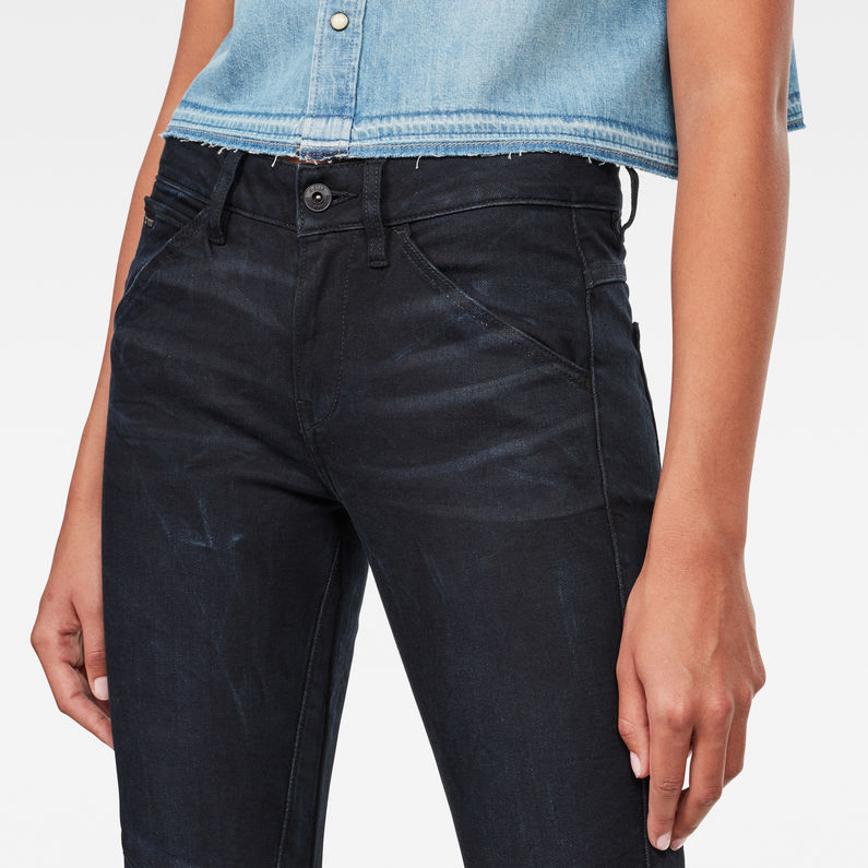 G-Star RAW® 5622 D-Motion 3D Mid Skinny Jeans Dark blue