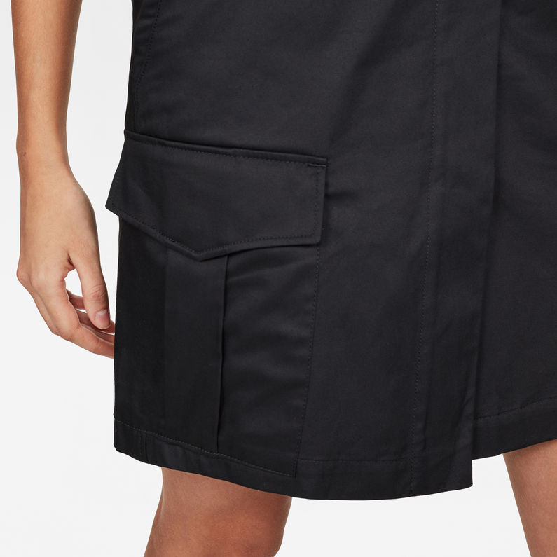 G-Star RAW® Bristum Army Wrap Skirt Noir