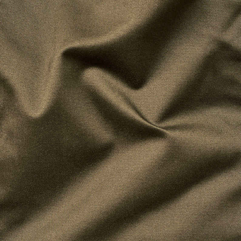 G-Star RAW® Batt Hooded Overshirt Groen fabric shot