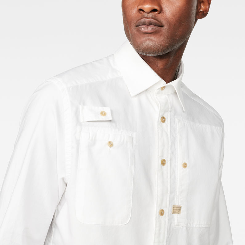G-Star RAW® Hybrid-Archive Utility Straight Shirt White