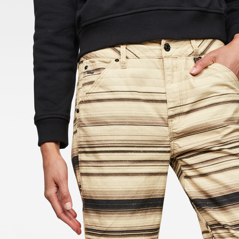 G-STAR® G-Star Elwood 5622 3D Mid waist Boyfriend Color Jeans Beige