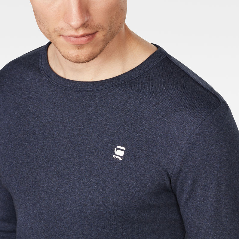 G-Star RAW® Dill T-Shirt Dark blue detail shot