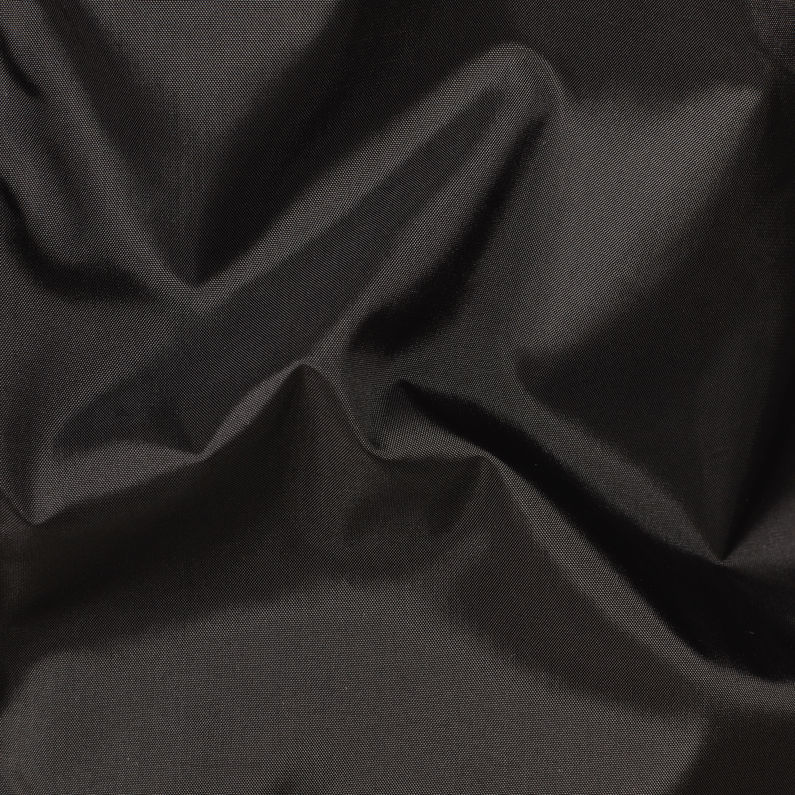 G-Star RAW® Deline Track Overshirt Noir fabric shot