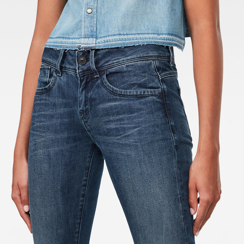 G-STAR® Lynn Mid Waist Skinny Jeans Dark blue