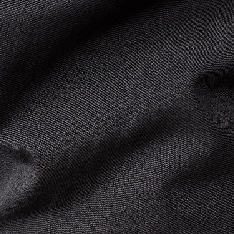 G-Star RAW® Type C Utility Tone-Mix Overshirt Negro fabric shot
