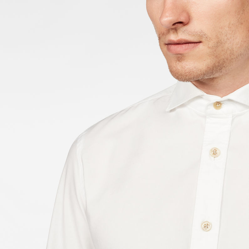 G-STAR® Bristum Wide Spread Shirt Blanco