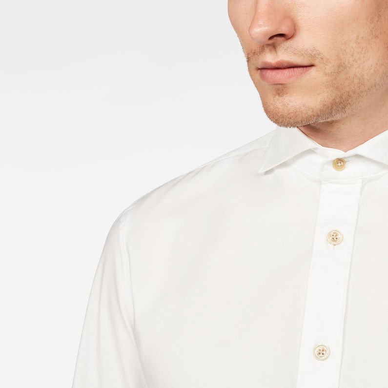 G-Star RAW® Bristum Wide Spread Shirt Blanc