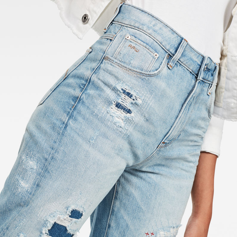 3301 High waist Straight 90s Ankle-Cut Jeans | G-Star RAW® US