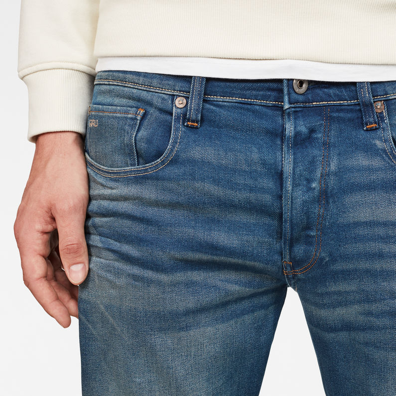 G-Star RAW® 3301 Tapered Jeans Mittelblau